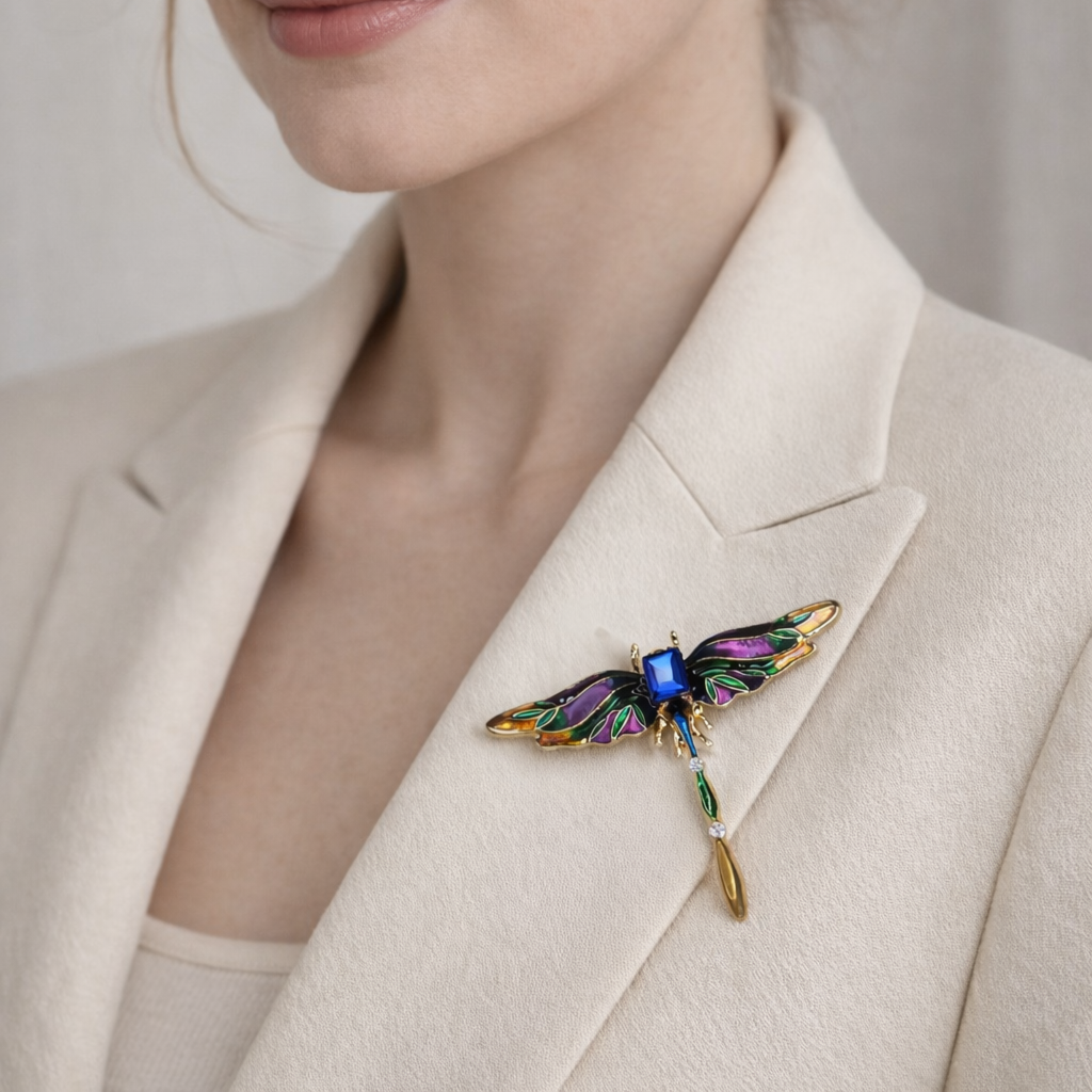 Brož BAREVNÁ vážka3